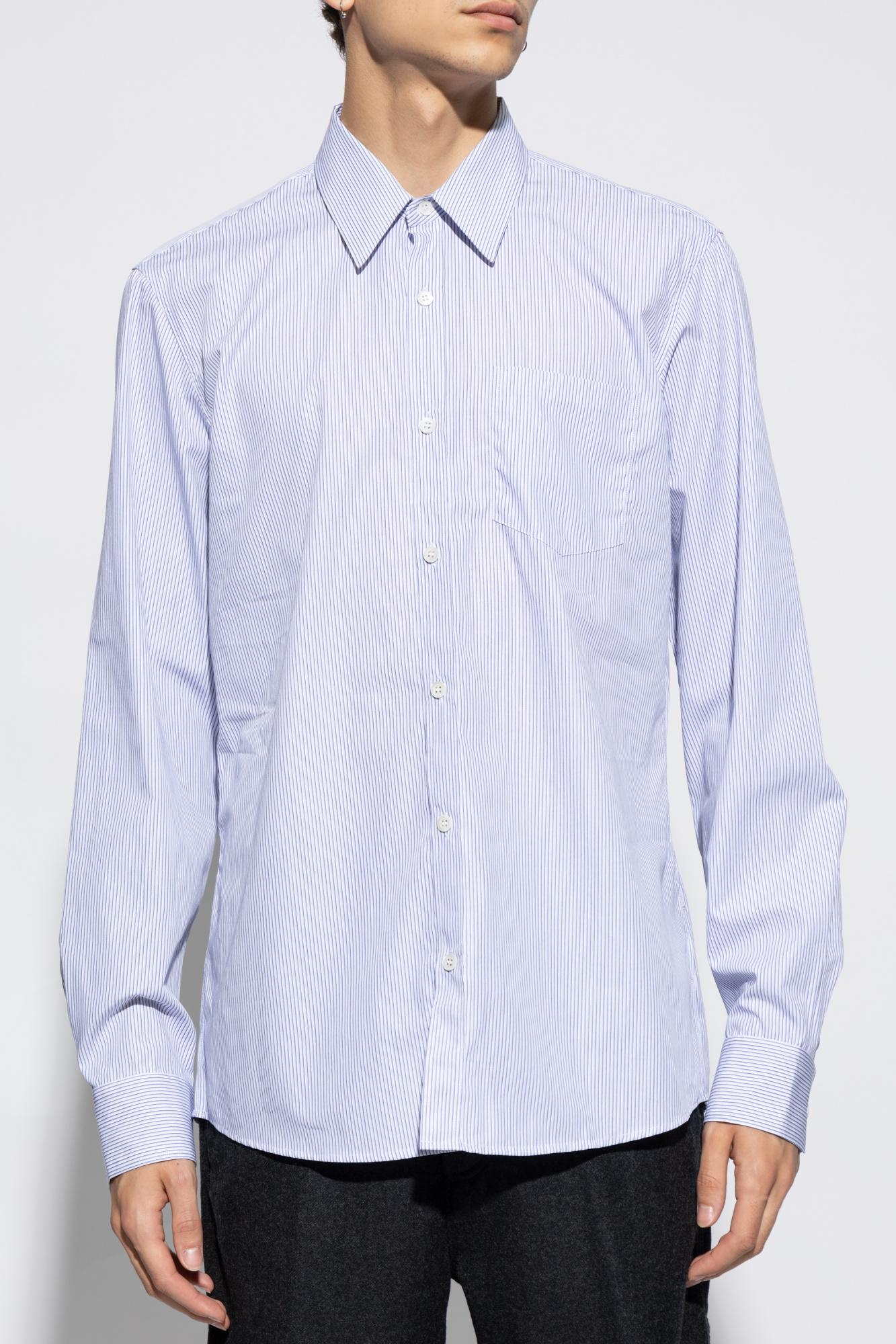 Dries Van Noten Shirt with stripe pattern | Men's Clothing